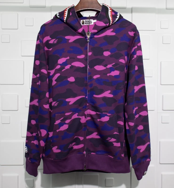 a bathing ape bape shark 1st camo hoodie [5 colorway] replica