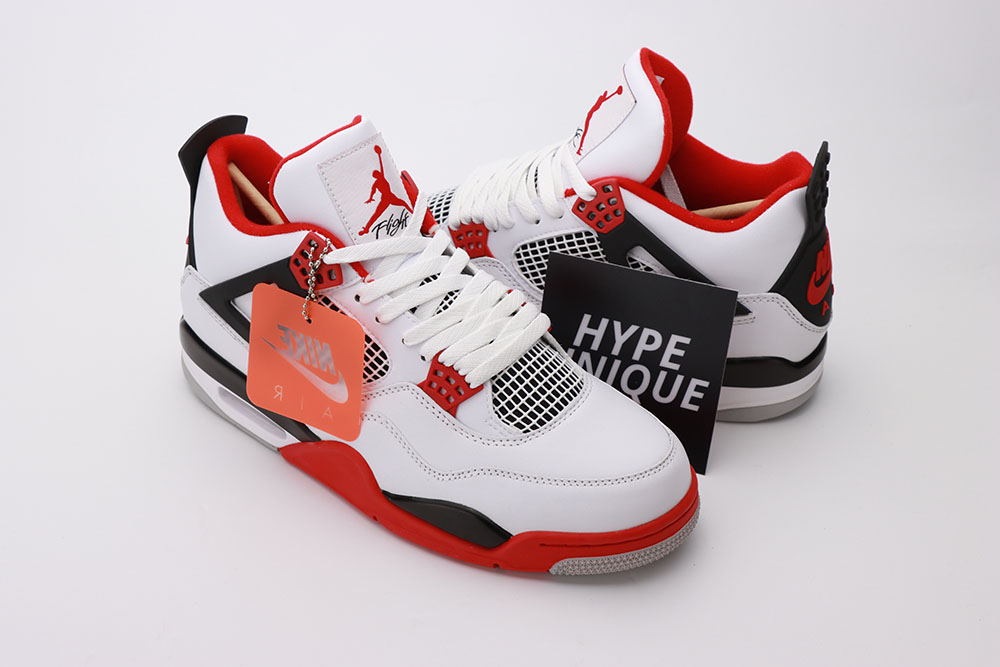 air jordan 4 retro fire red reps