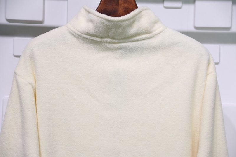 fear of god essentials polar fleece half-zip sweater replica