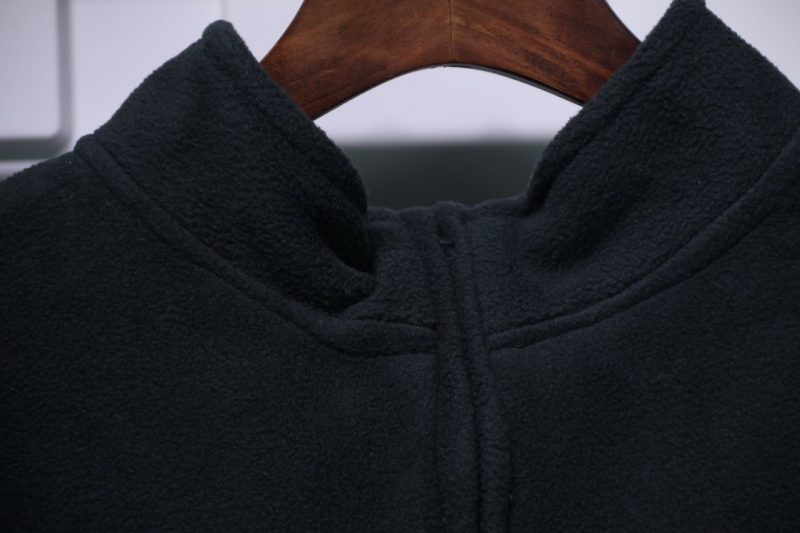 fear of god essentials polar fleece half-zip sweater replica