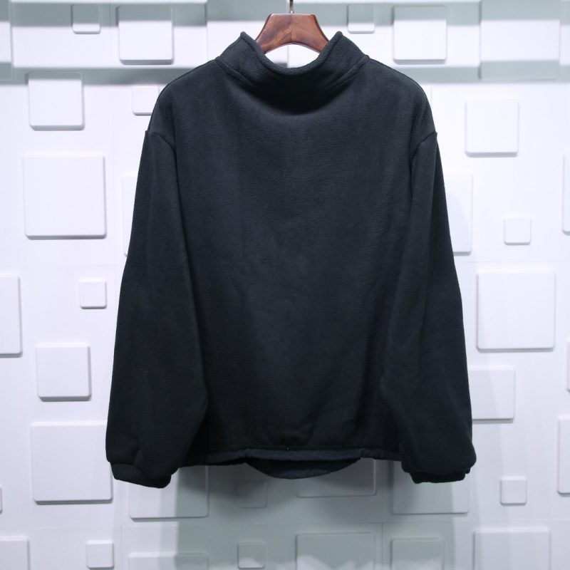 fear of god essentials polar fleece half-zip sweater replica