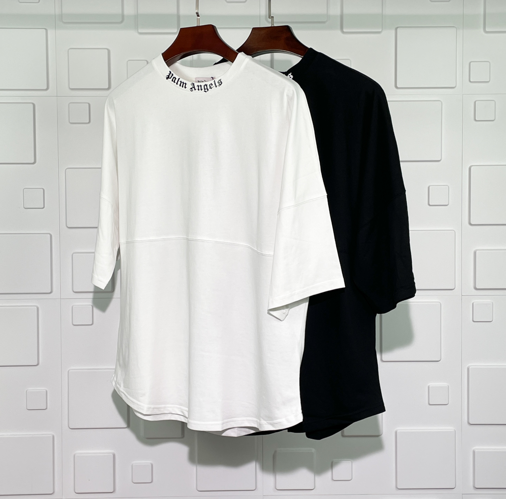 palm angels mock neck tee replica