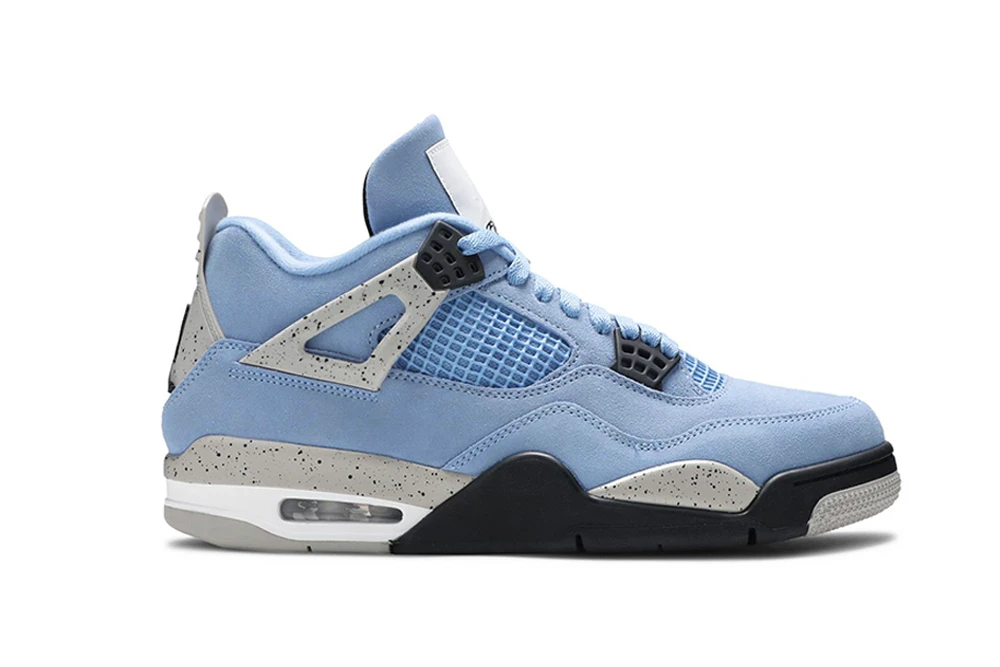 jordan 4 retro university blue reps