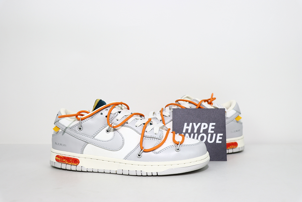 off-white x dunk low ‘lot 44 of 50’