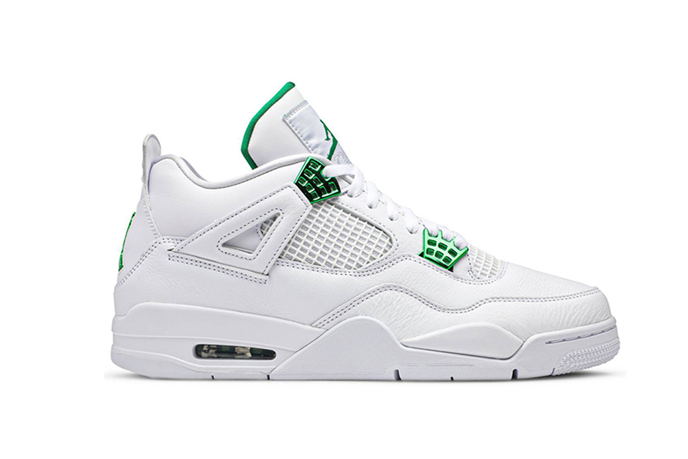 jordan 4 retro metallic green reps