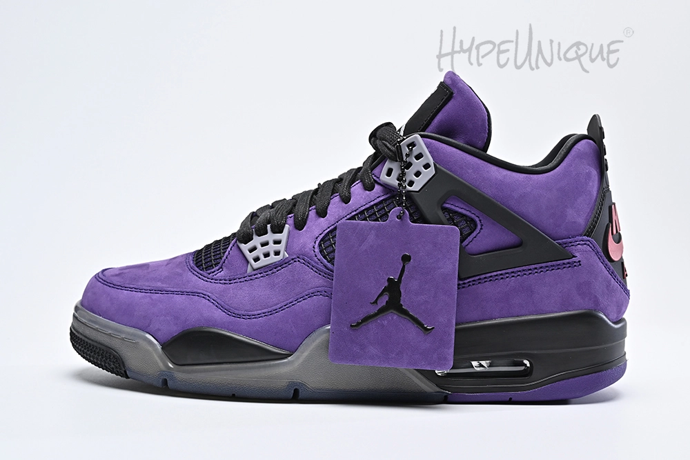 travis scott x air jordan 4 “purple”