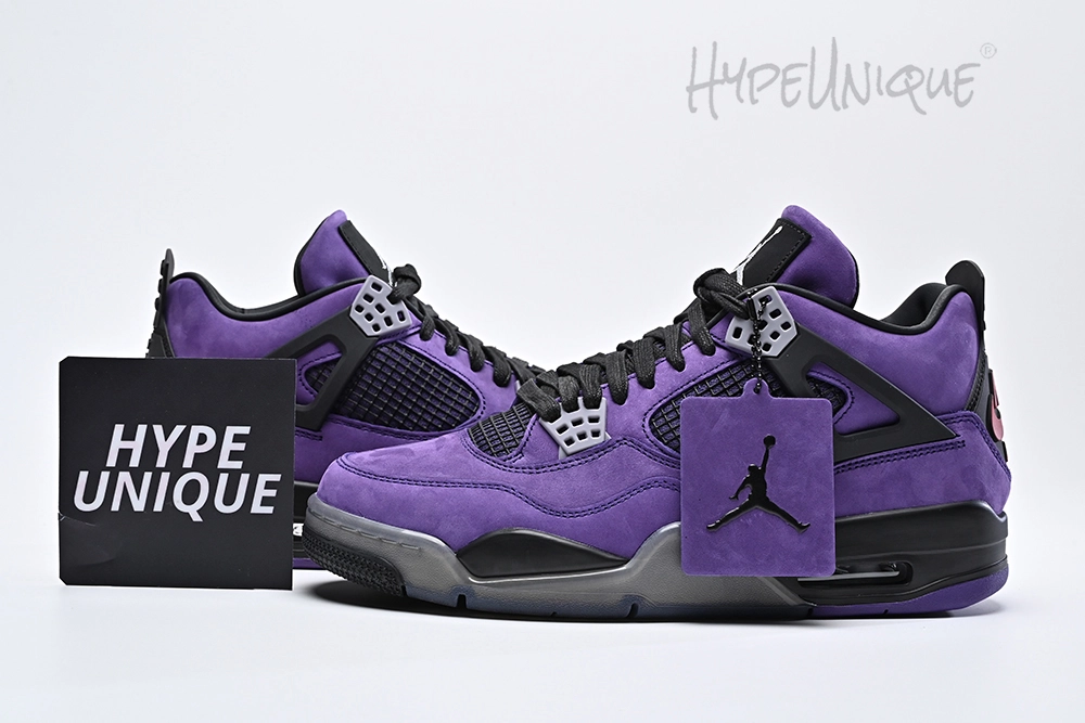 travis scott x air jordan 4 “purple”