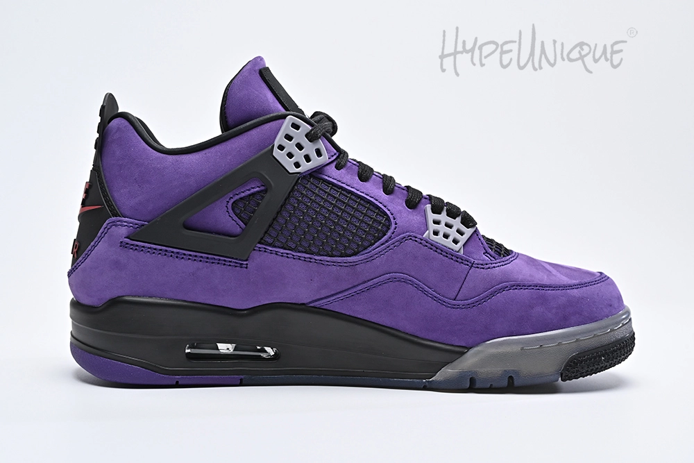 travis scott x air jordan 4 “purple”