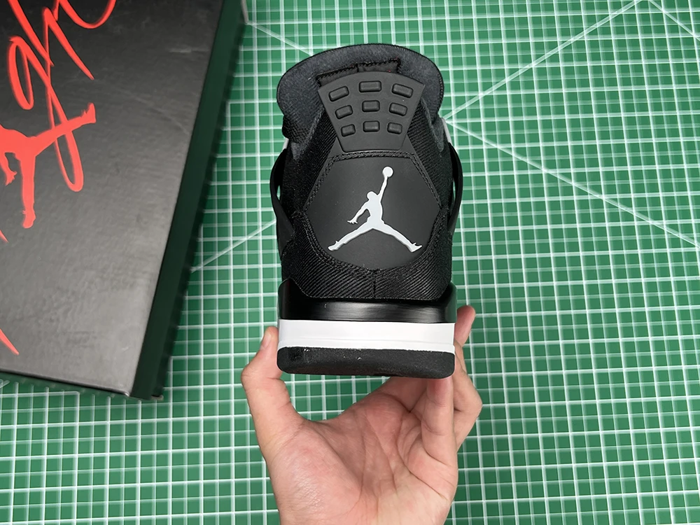 jordan 4 retro se black canvas replica