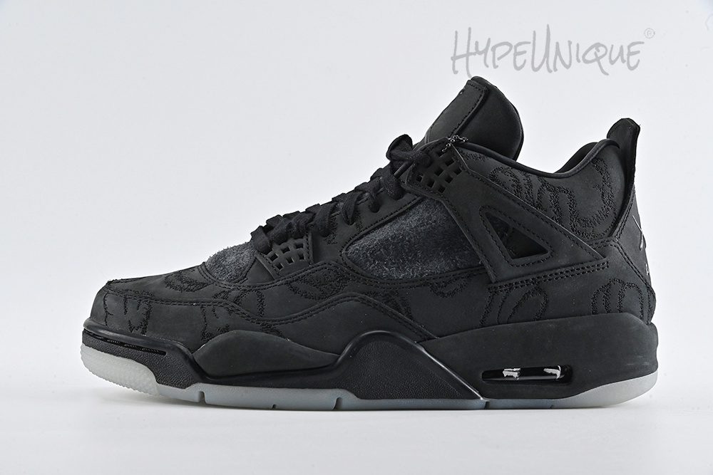 jordan 4 retro kaws black reps