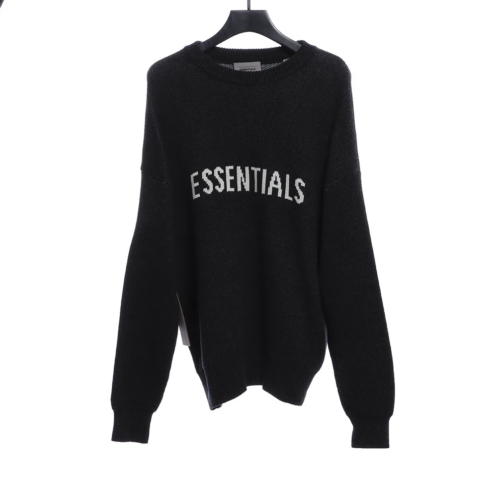 essentials chest letter sweater