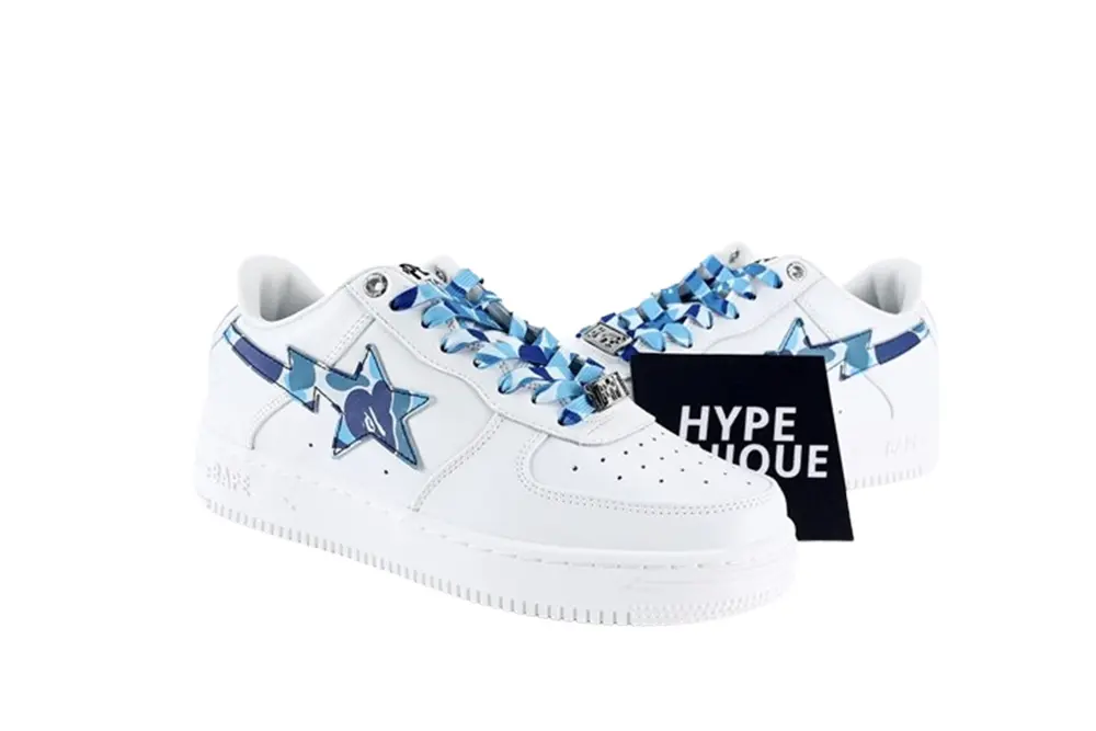 a bathing ape bape sta abc camo white blue (2022)