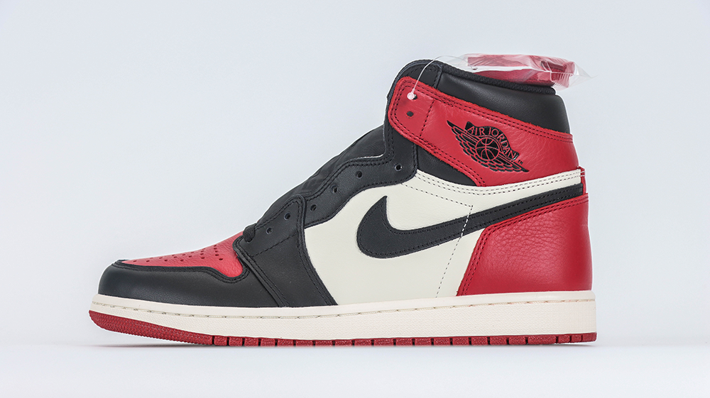 air jordan 1 “bred toe” quality reps