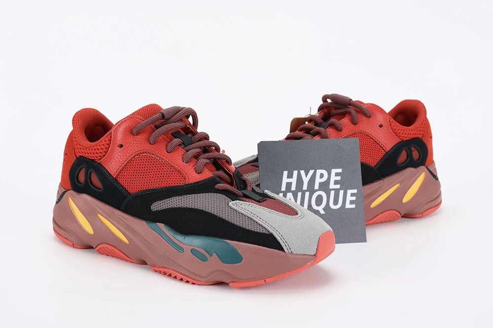 yeezy boost 700 hi-res red reps [sale version]