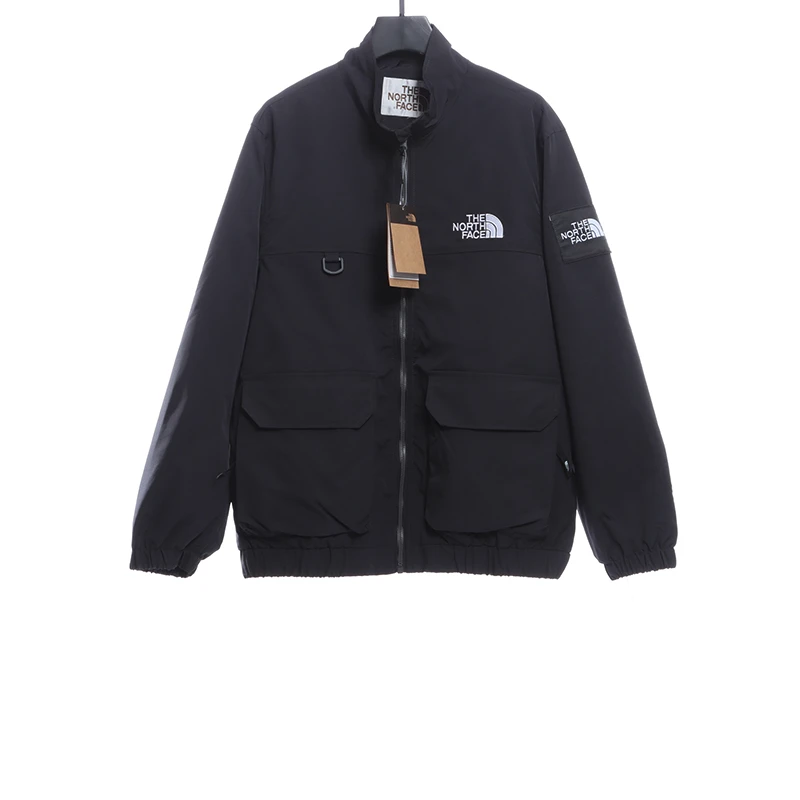 over pocket panel logo jacket