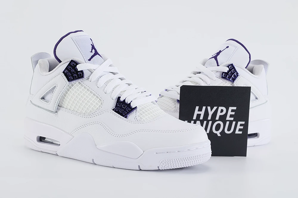 jordan 4 retro purple metallic replica