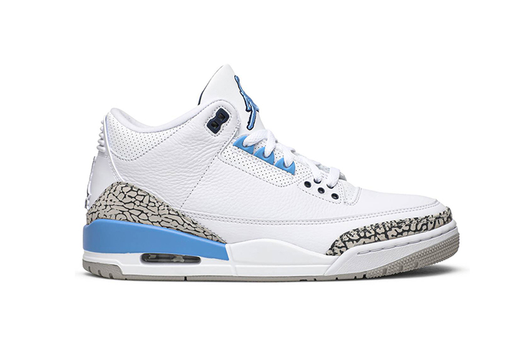 jordan 3 quality unc (2020)