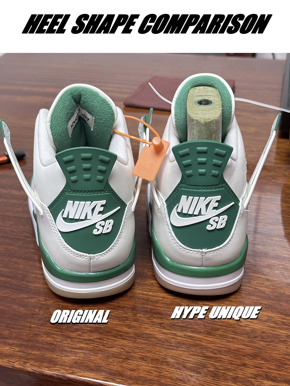 jordan 4 retro sb pine green replica