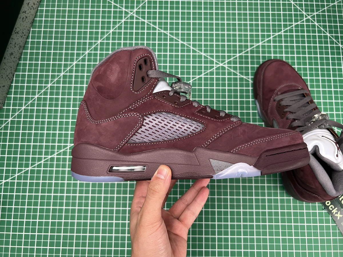 jordan 5 “burgundy” quality fake