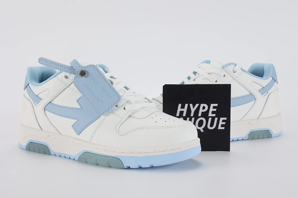 off-white out of office ooo 30 mm low tops ligh blue