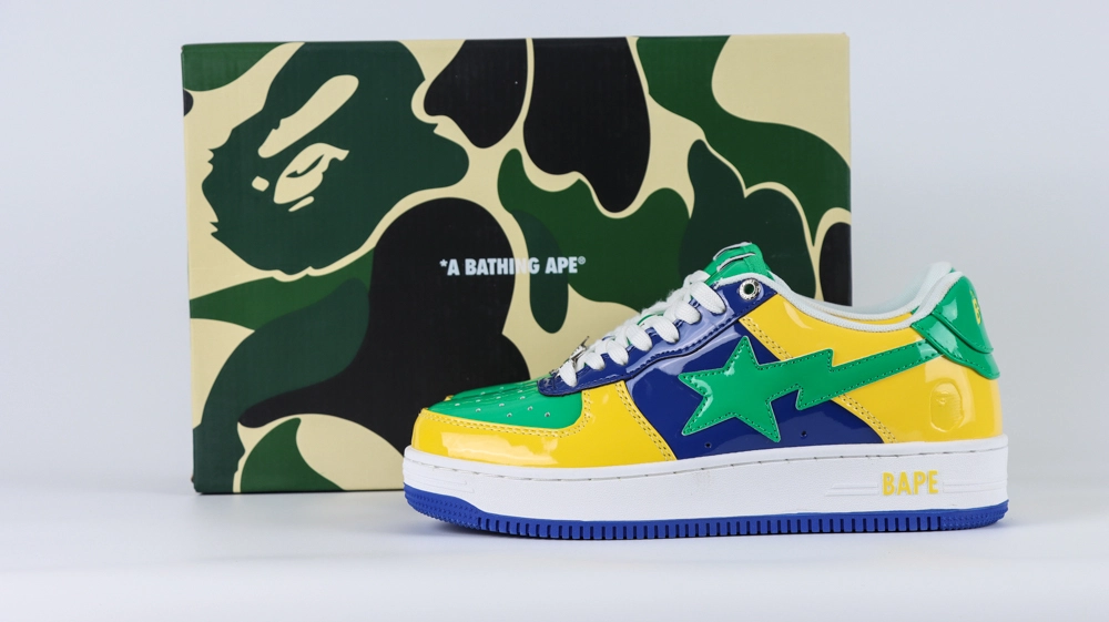 bapesta m1 ‘brazil’ replica