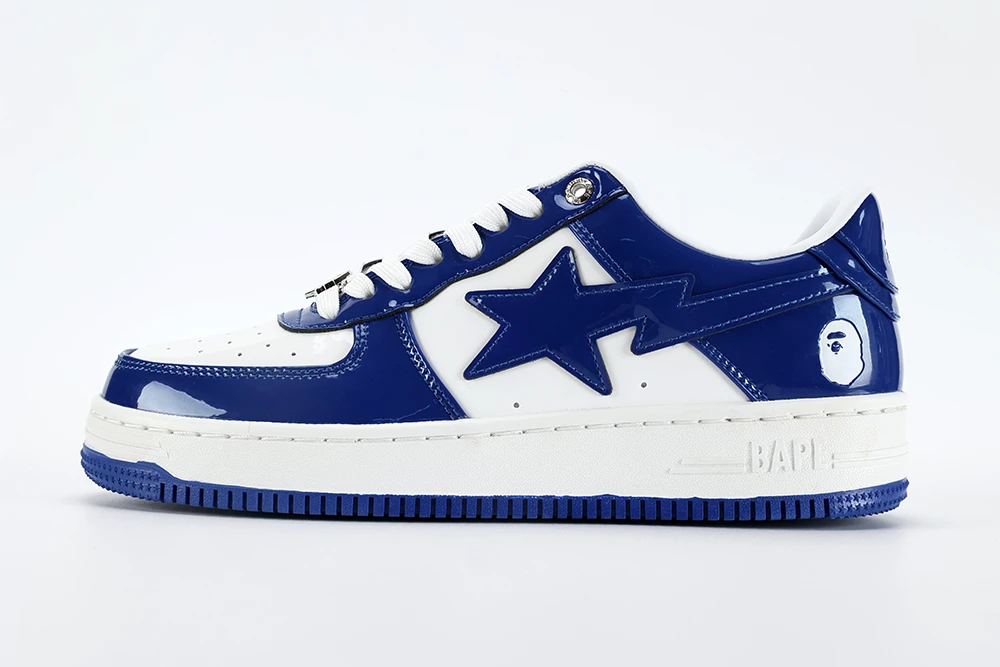 bapesta low  dark blue reps