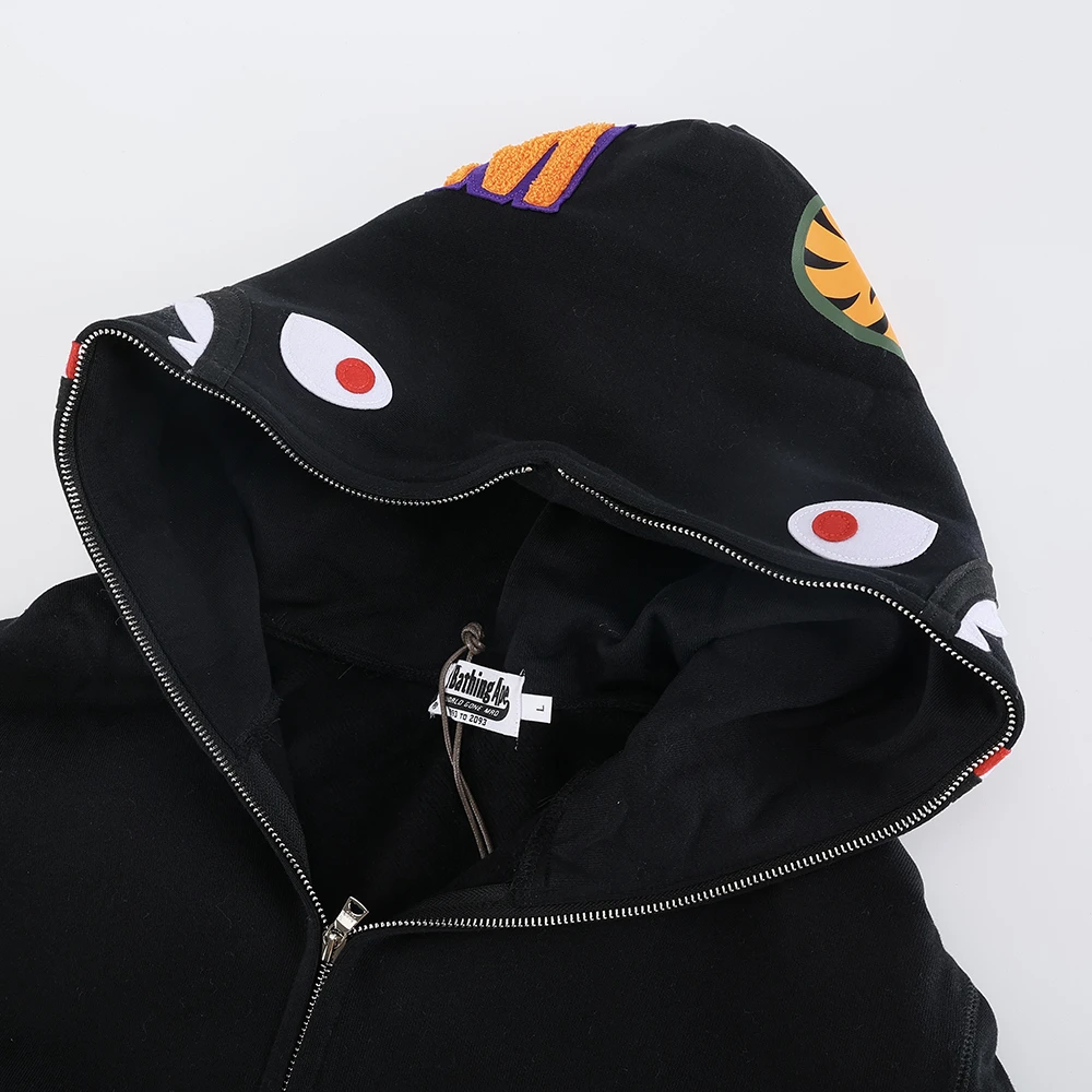 bape a bathing ape® shark full-zip hoodie