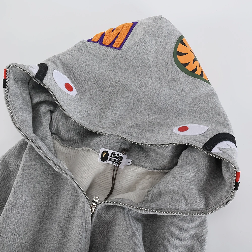 bape a bathing ape® shark full-zip hoodie