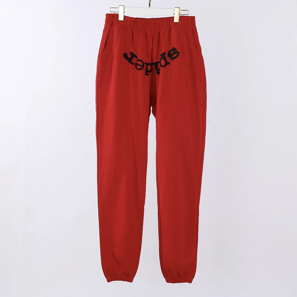 sp5der logo pant red reps