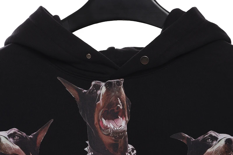 represent doberman print hoodie replica