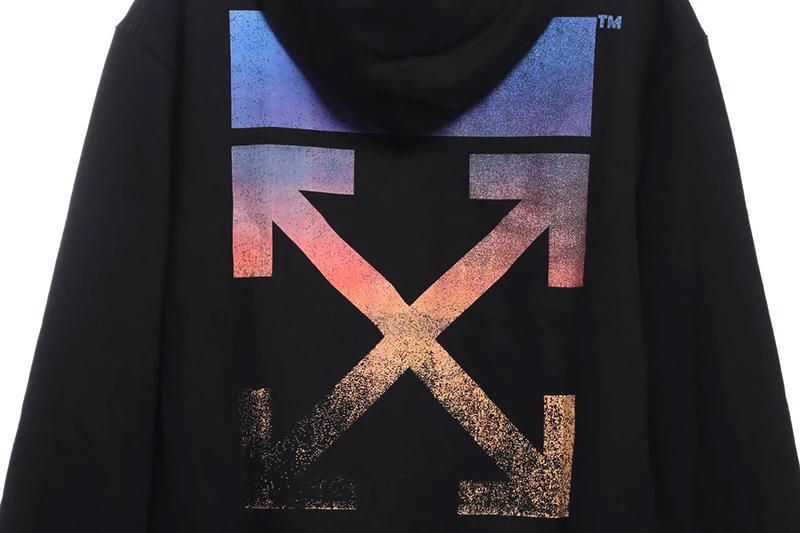 off white purple gradient hoodie replica