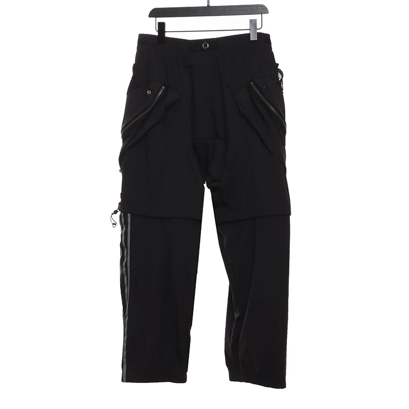 three-party joint detachable functional work trousers