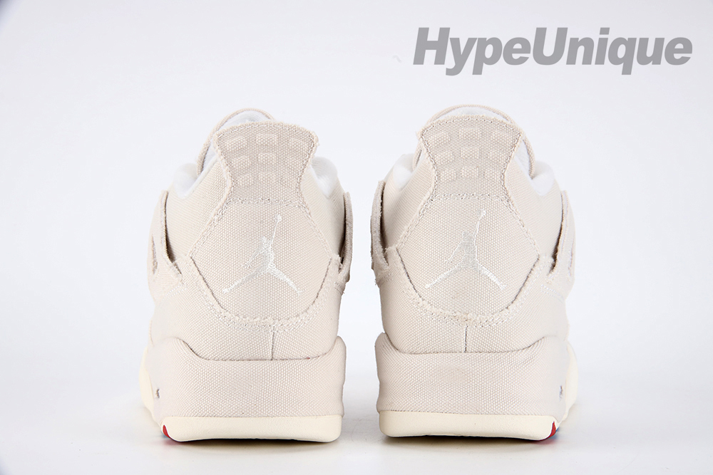 air jordan 4 retro ‘blank canvas’ replica