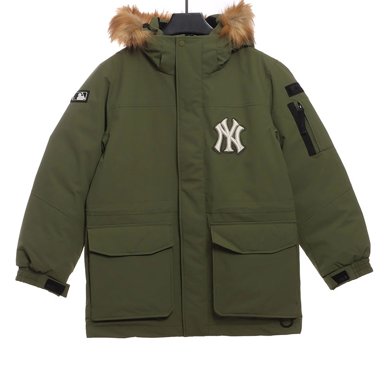 mlb long down jacket reps