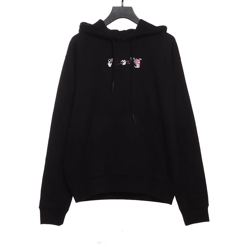 off white acrylic arrow hoodie reps