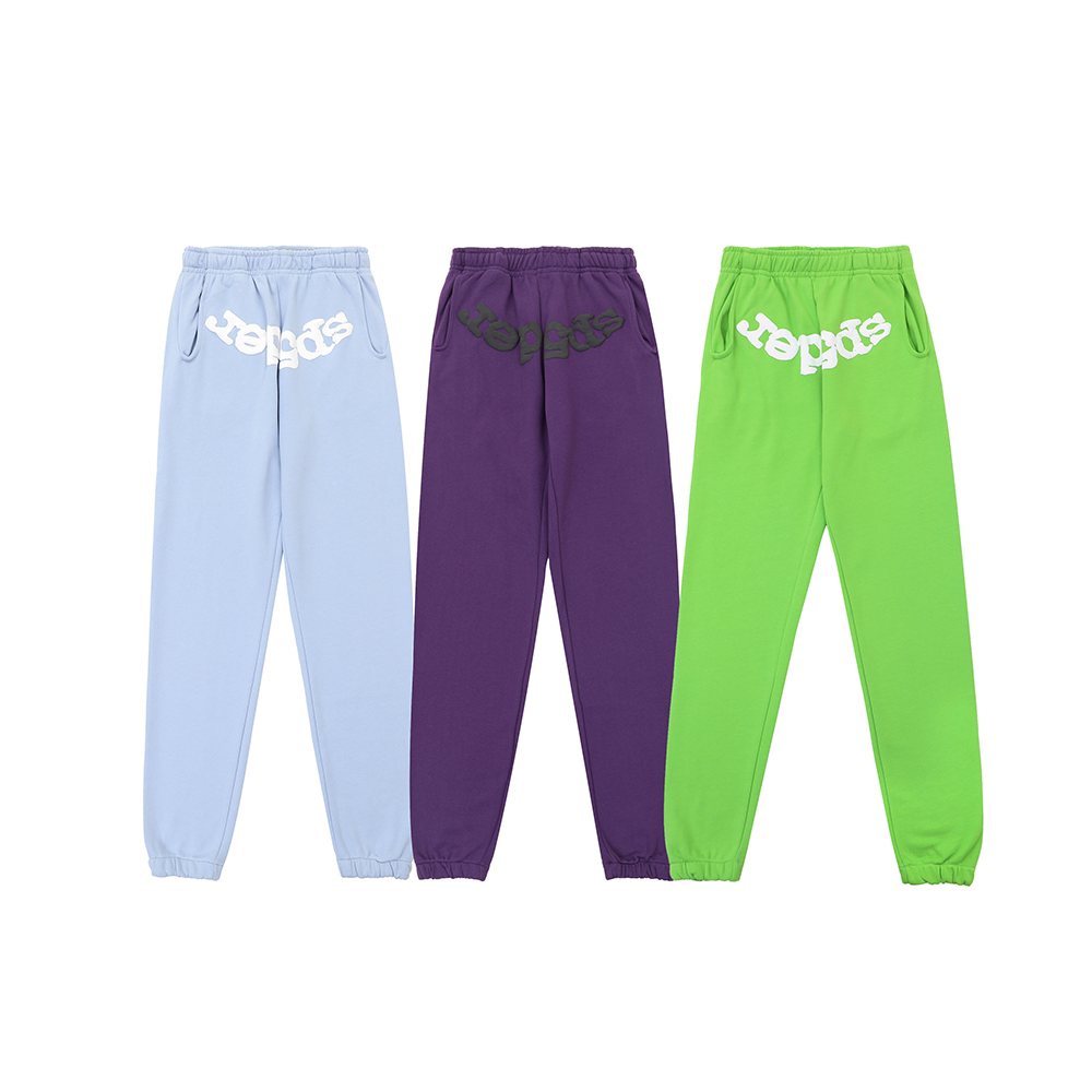 sp5der logo jogger sweatpants