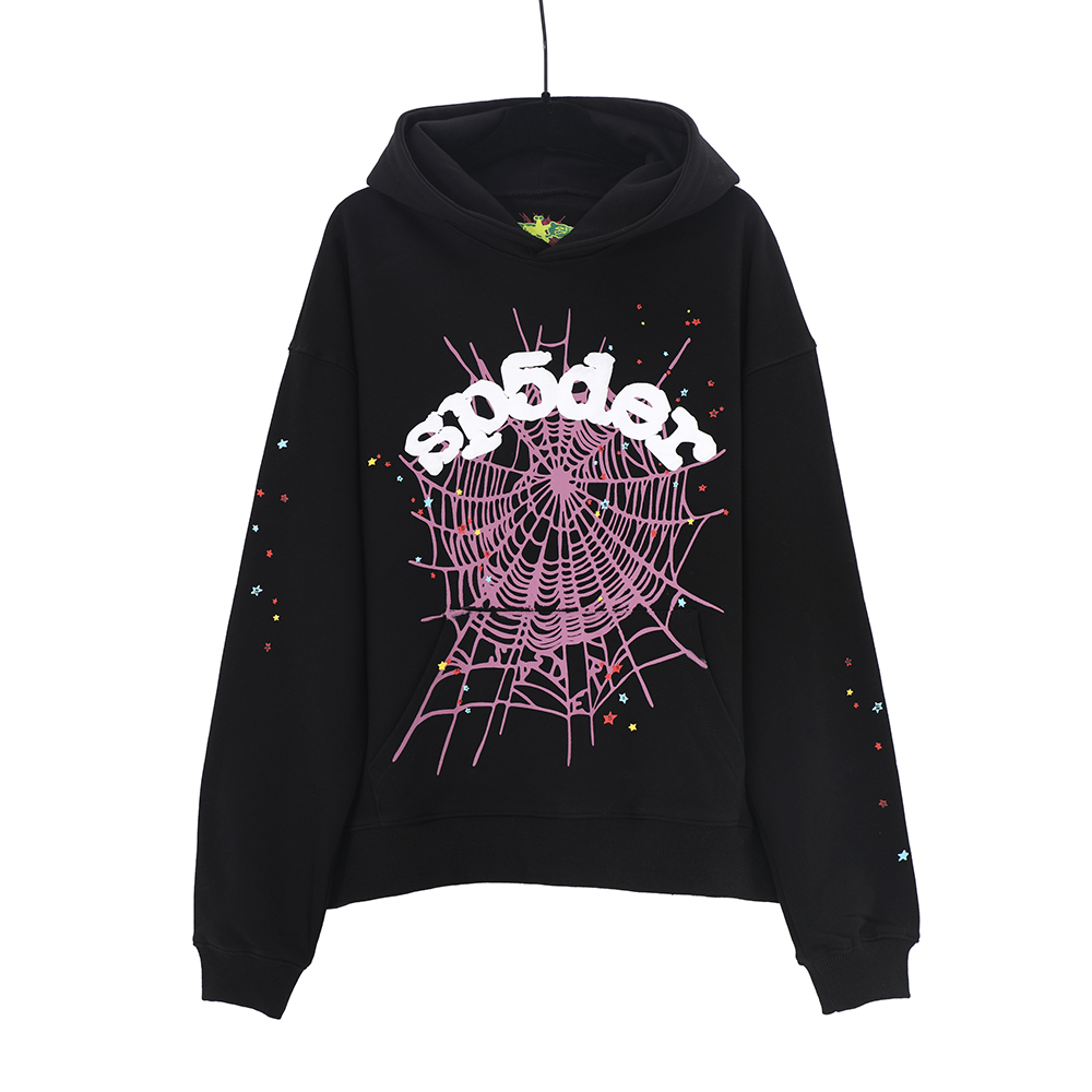 sp5der wait web hoodie