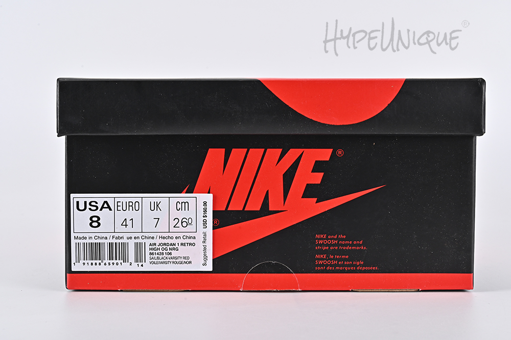 air jordan 1 retro high og nrg ‘not for resale’ replica