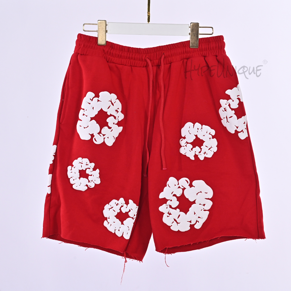 denim tears cotton wreath sweat shorts