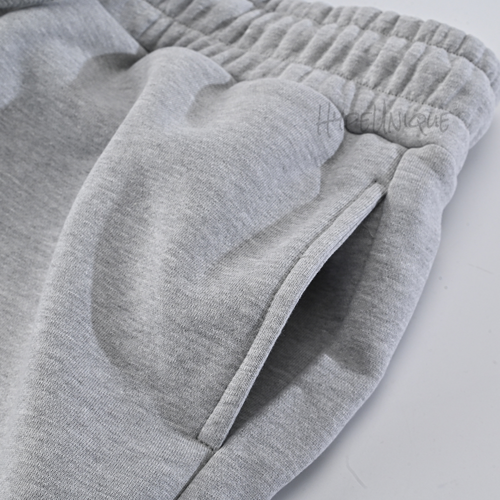 denim tears cotton wreath sweatpants “light gray”