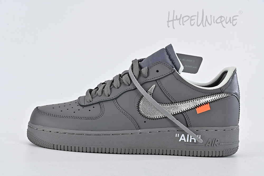 off-white air force 1 “ghost grey” sample