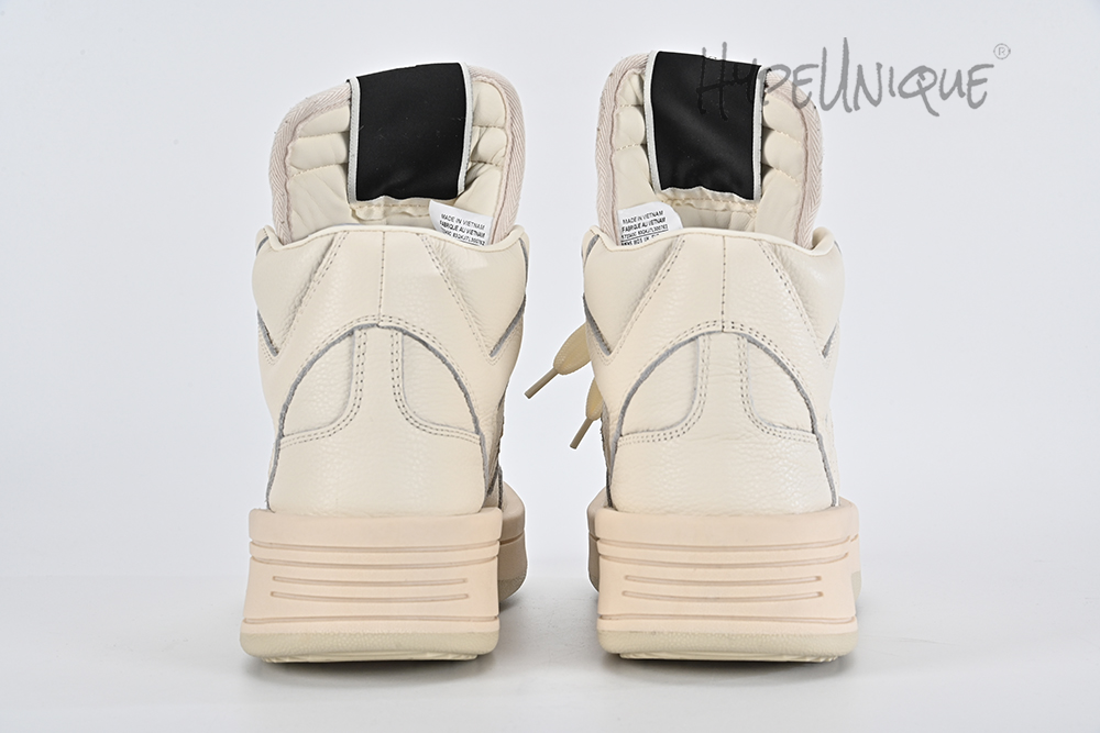 rick owens x turbowpn mid ‘egret’