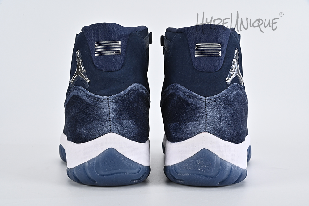 wmns air jordan 11 retro ‘midnight navy velvet’