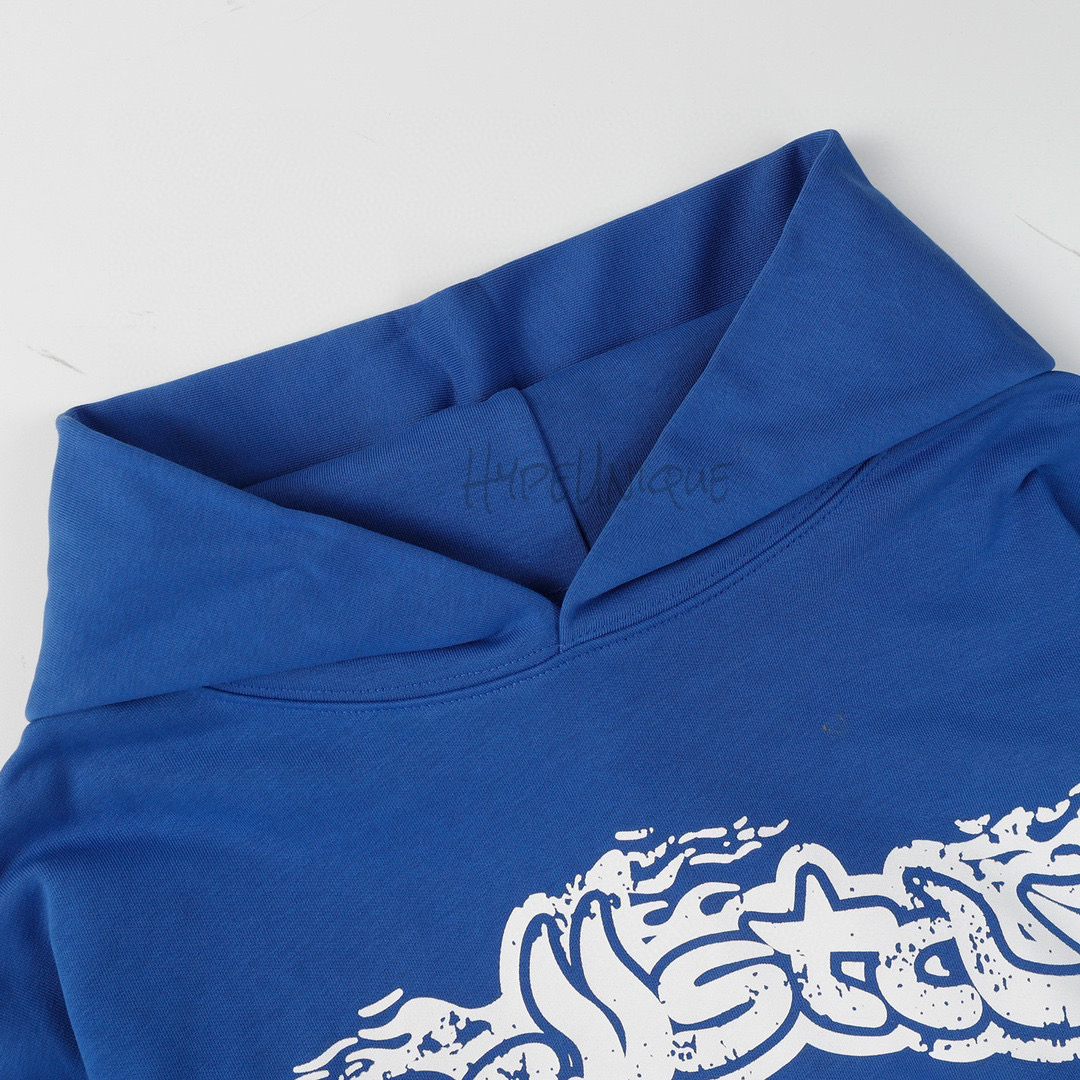 hellstar blue hoodie capsule