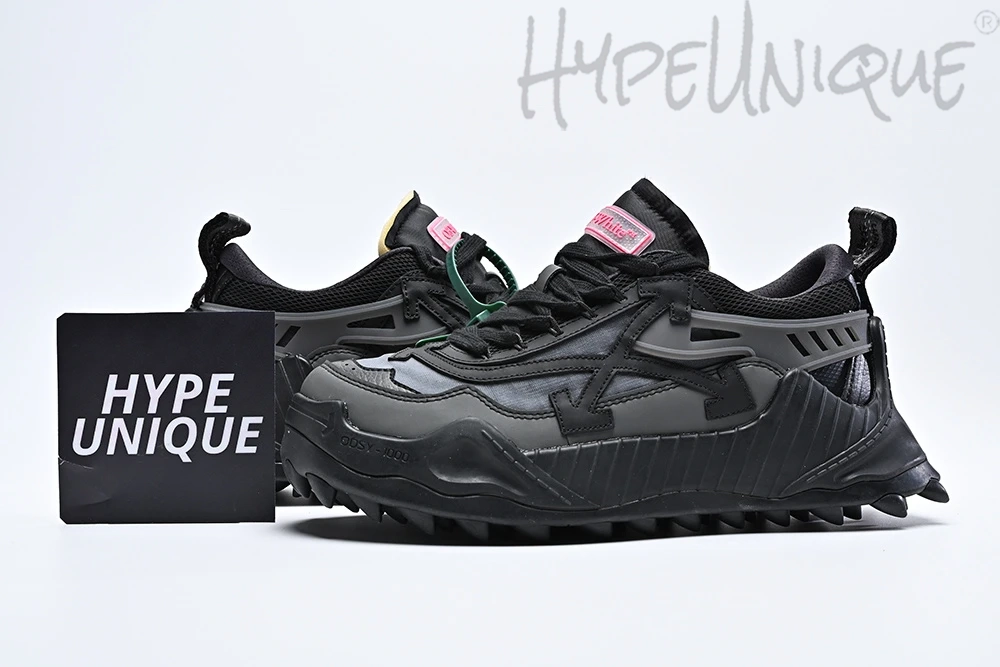 off-white odsy-1000 ‘black grey fuchsia’ replica