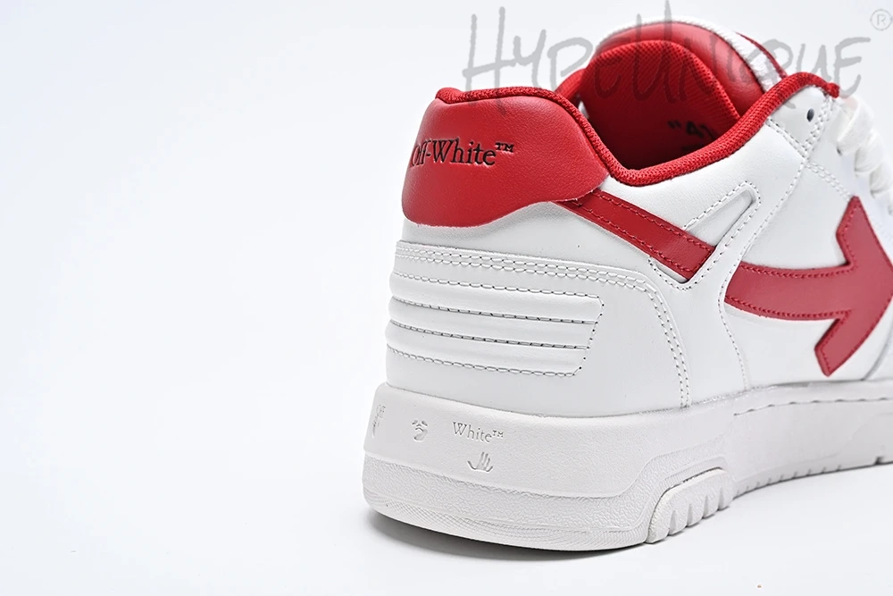 off-white out of office low ‘white red’