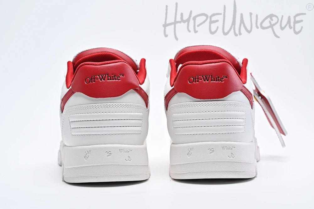 off-white out of office low ‘white red’