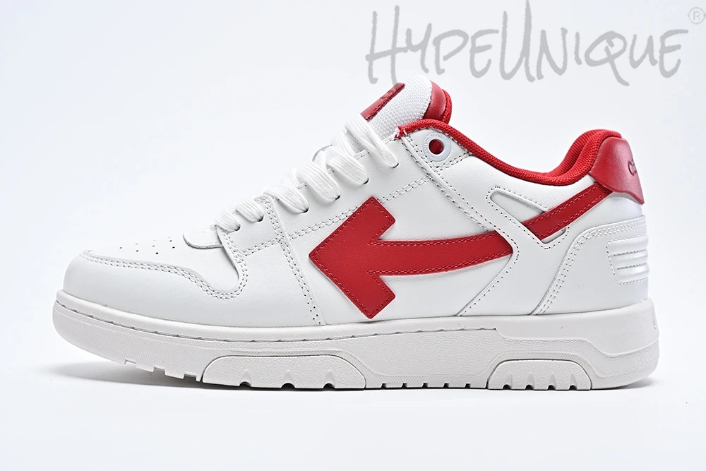 off-white out of office low ‘white red’