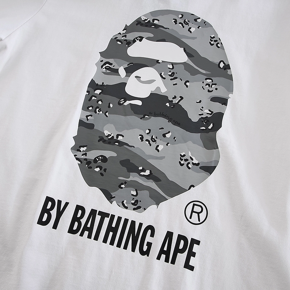 bape desert camo by bathing ape relaxed tee ‘white/black’