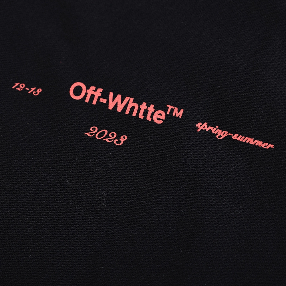 off white logo t-shirt city limited replica